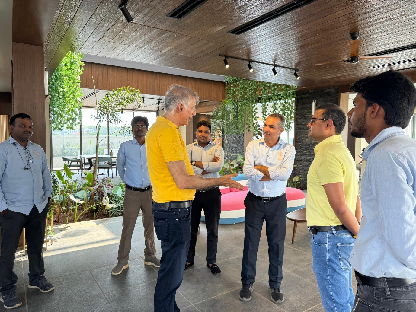 Dr. Niranjan Hiranandani Visits KANAI INFRA: A Day of Inspiration and Insight